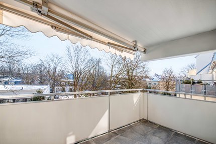 Sonniger Südost-Balkon