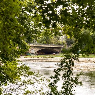 Isarauen ganz in der Nähe