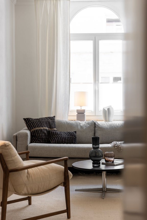 Gut gegliederte Räumlichkeiten