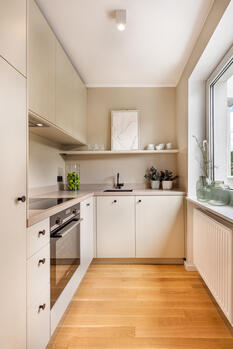 Modern fitted kitchen