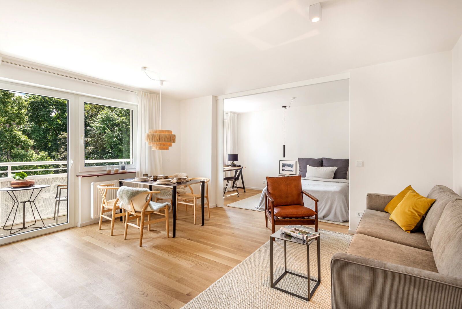 Lichte, sanierte Wohnung