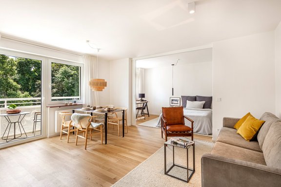 Lichte, sanierte Wohnung