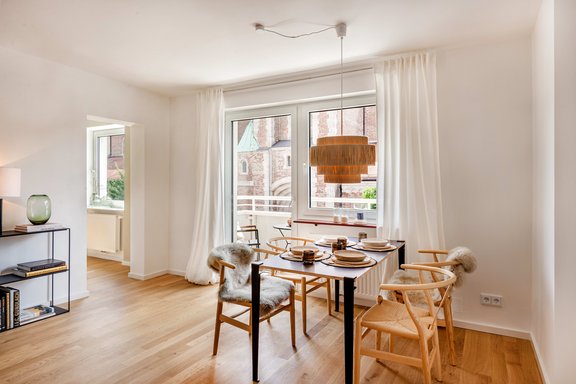 Kombiniertes Wohn-Esszimmer