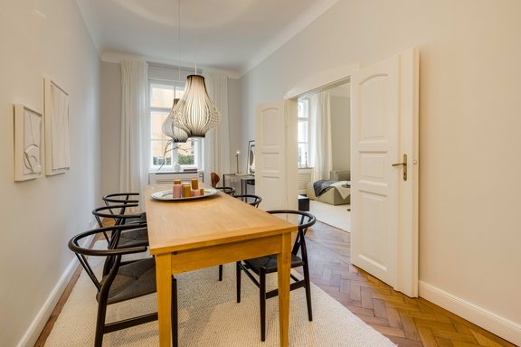 Stately double doors