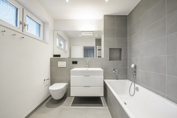 Zeitlos-elegantes Masterbad