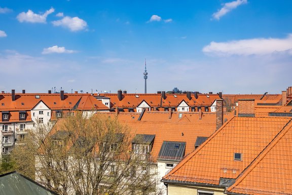 Ausblick zum Olympiaturm