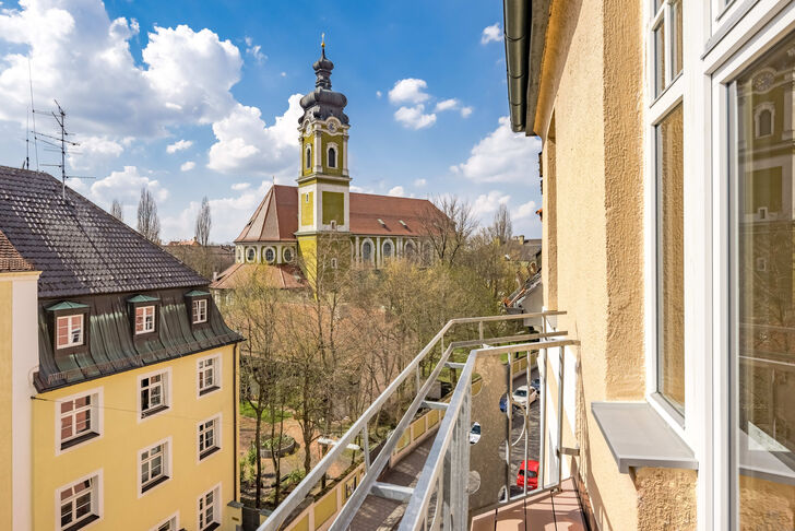 Balkonausblick