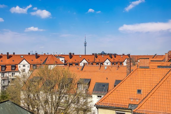 Ausblick zum Olympiaturm