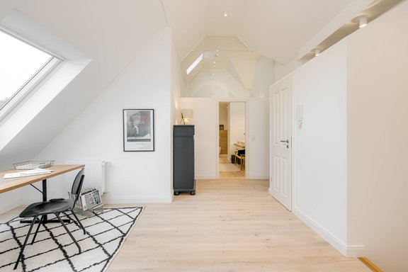 Wohndiele im Dachgeschoss