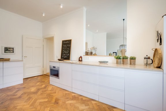 Innenfenster zum Esszimmer