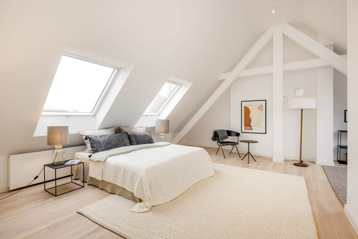 Raumhöhe im Schlafzimmer