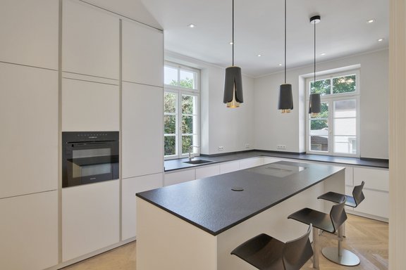 Küche mit viel Stauraum