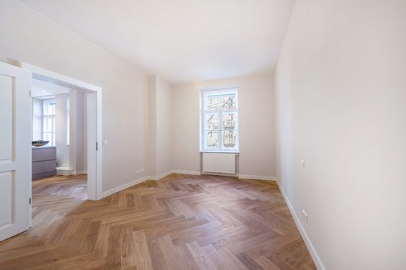 Schlafzimmer zum ruhigen Hof