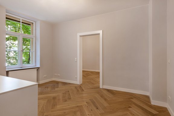 Livingbereich mit Küchenblock