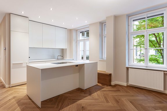 bulthaup-Küche mit Kochinsel