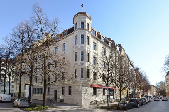 Original erhaltene Jugendstil-Fassade