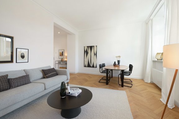 Wohnen, Essen und Loungen gehen harmonisch ineinander über