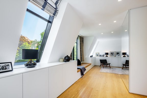 Spektakuläre Ankleide