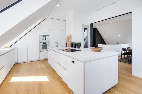 bulthaup-Küche mit Kochinsel