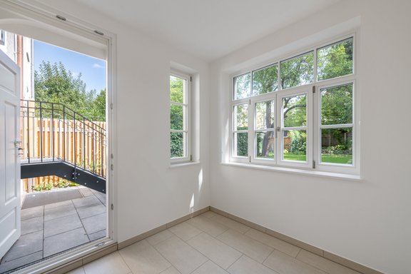 Charmanter Wintergarten