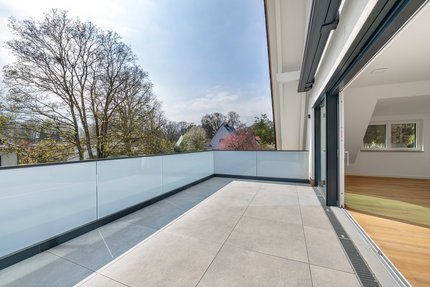 Sonnige Dachterrasse
