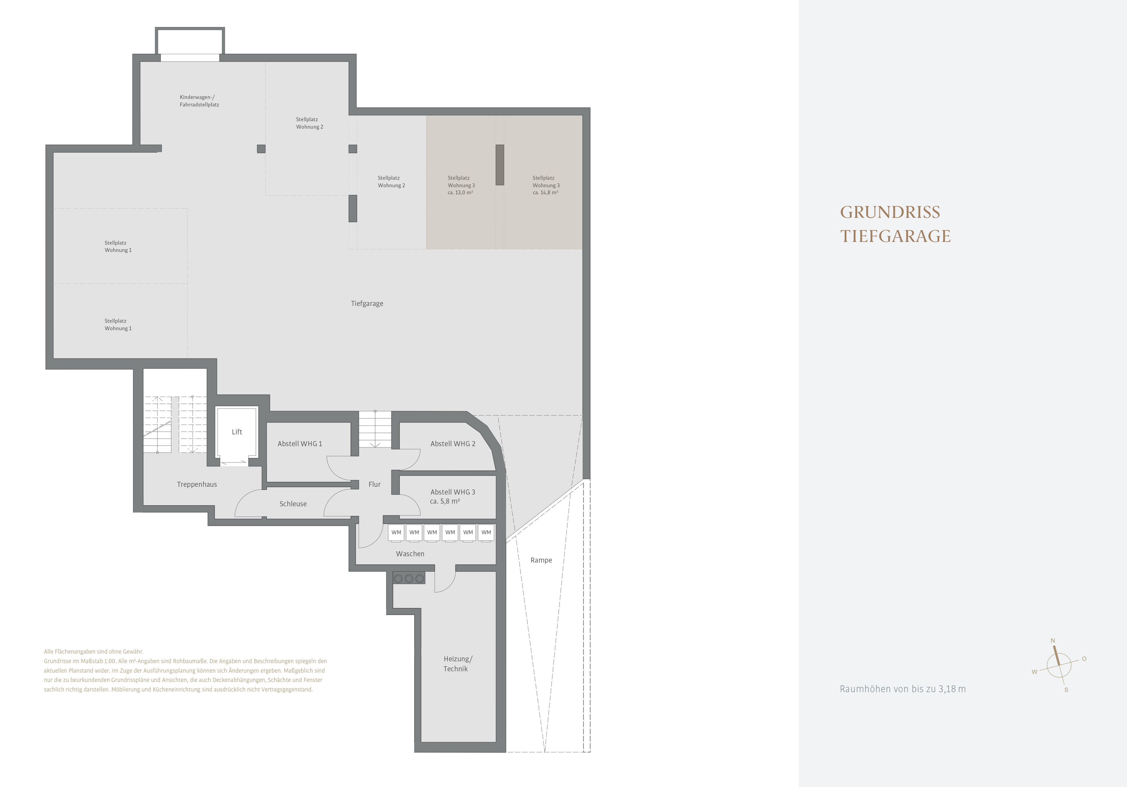 Grundriss Untergeschoss