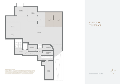 Grundriss Untergeschoss