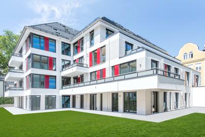 First-time occupancy: Perfectly cut 4-room apartment with approx. 26 m² terrace