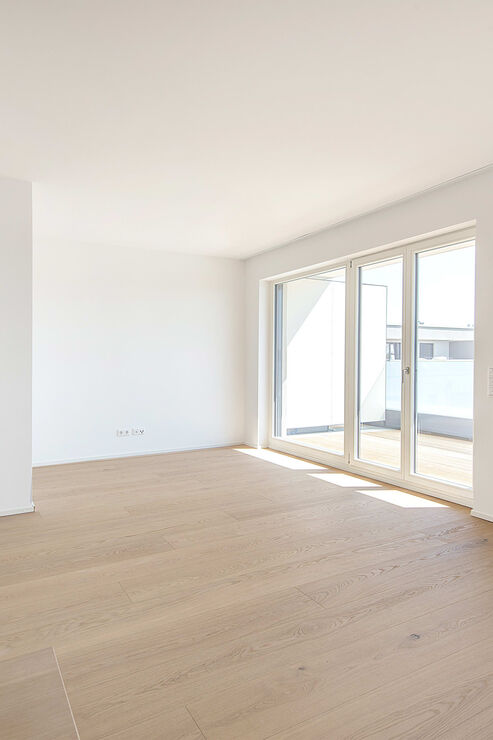 Wohnbereich mit Terrassenzugang