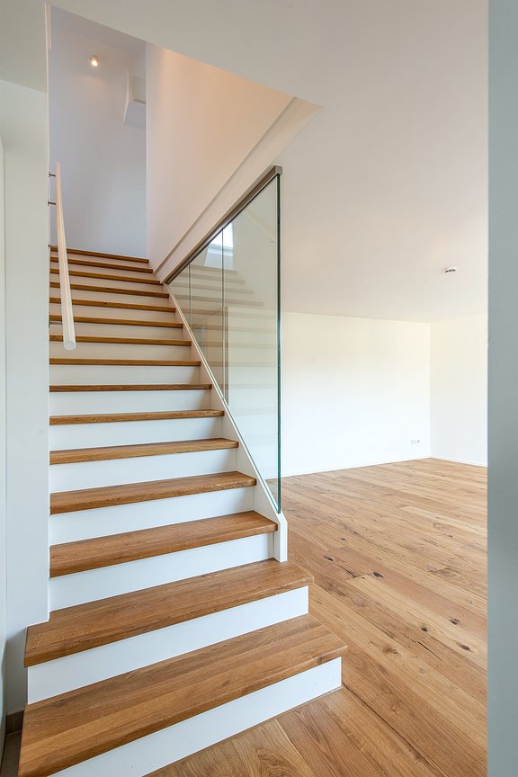 Aufgang ins Dachgeschoss