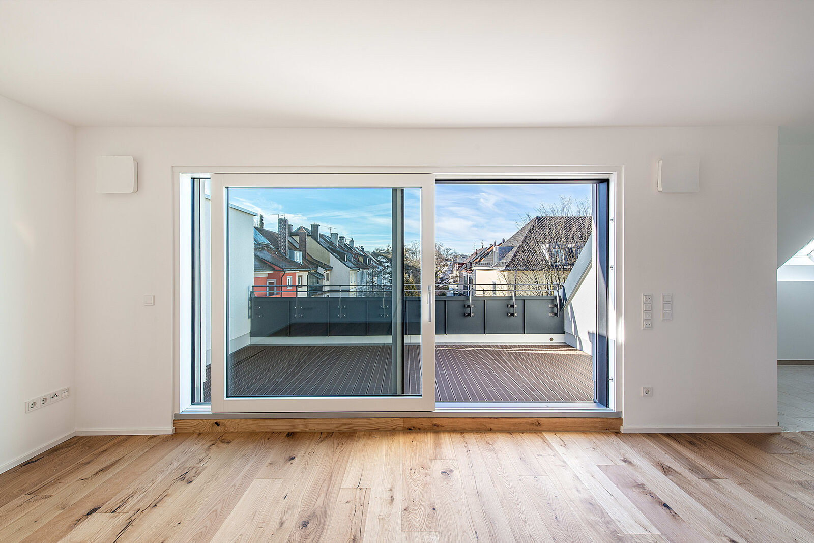 Wohnbereich mit Terrassenzugang