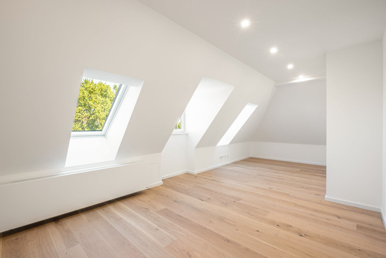 Insgesamt drei Schlafzimmer