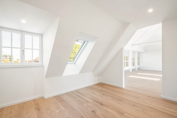 Die Küche wird ausgestattet