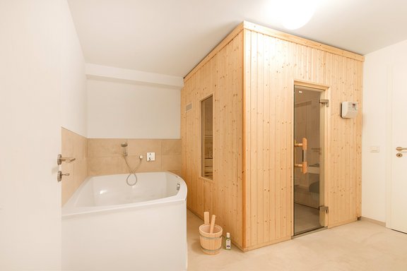 Sauna area