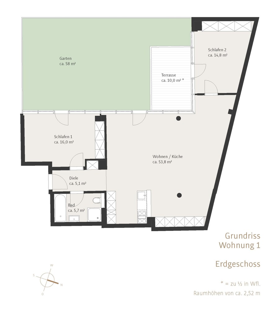 Grundriss Erdgeschoss