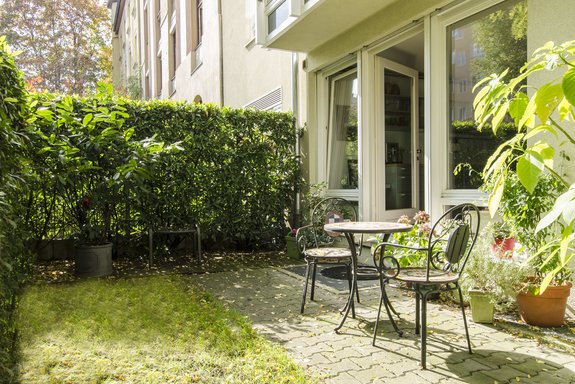 Frühstücksterrasse