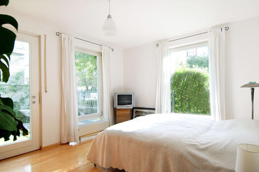 Attraktive Schlafzimmer