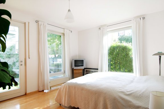 Attraktive Schlafzimmer