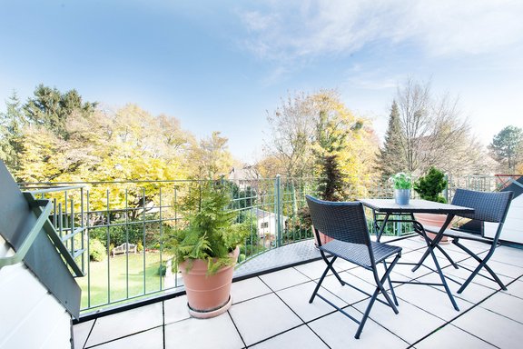 East balcony with wonderful view