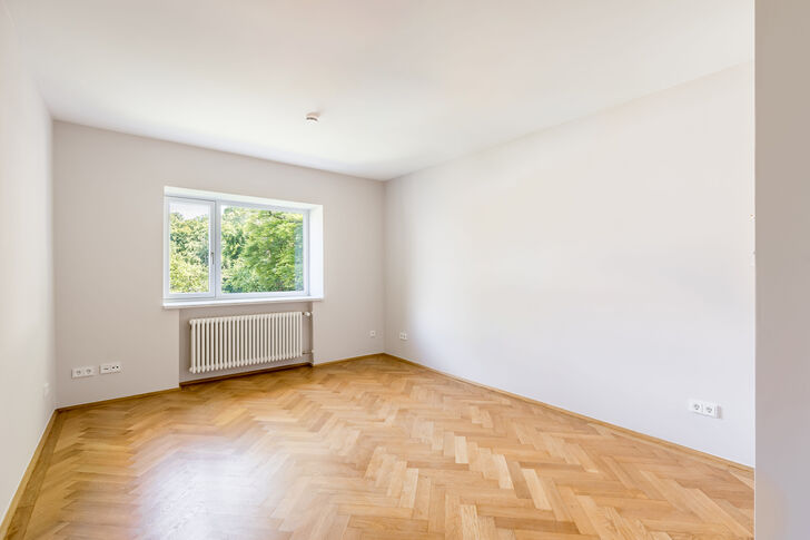 Blick ins Grüne
