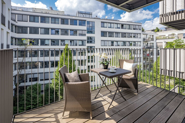 Überdachte Loggia