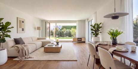 Attraktive 3-Zimmer-Neubau-Wohnung mit Süd-/West-Terrasse und großzügigem Garten