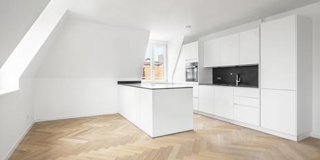 Exklusive 4-Zimmer-Maisonettewohnung mit Dachterrasse im Stattelmann Palais