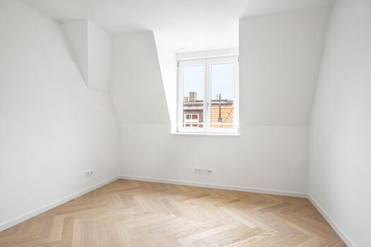 Light-filled bedroom