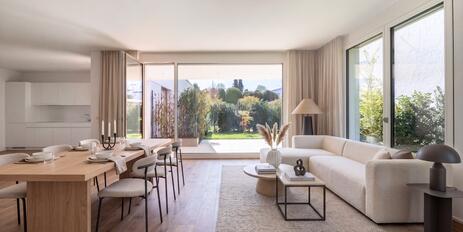 Hochwertige 4-Zimmer-Neubau-Wohnung mit idealem Grundriss und herrlichem Garten