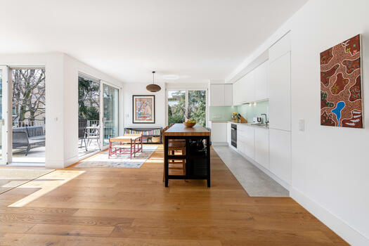 Beautiful cooking area