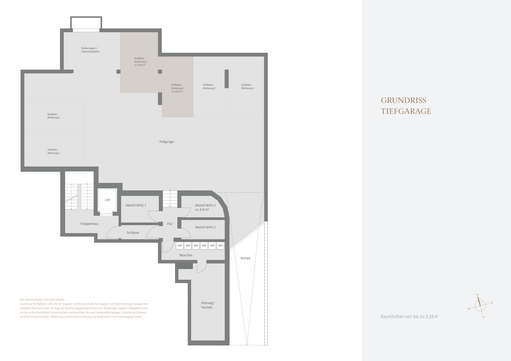 Grundriss Untergeschoss