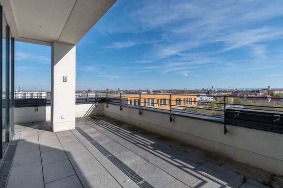 Sonnige Südterrasse