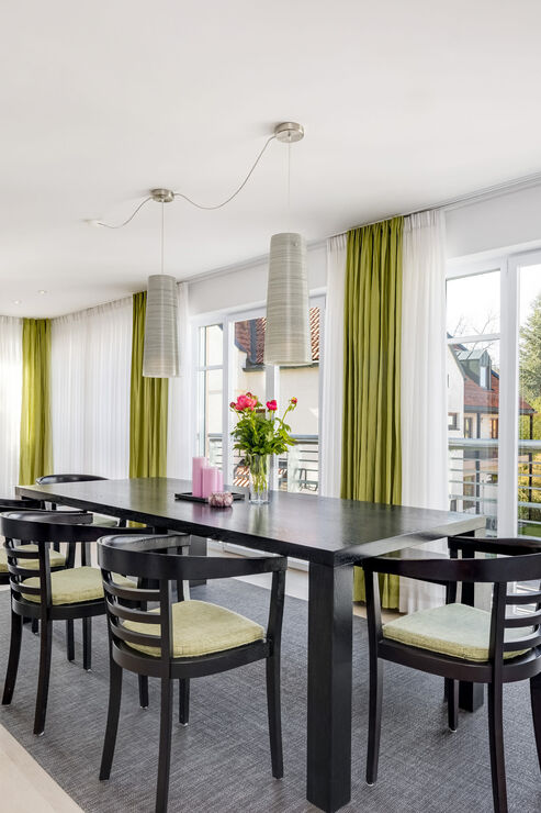 Essbereich mit Terrassenzugang