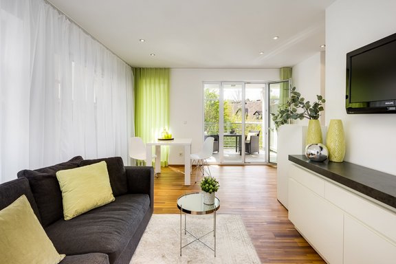 Lichterfüllter Wohnbereich